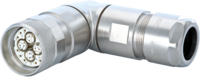 M23 Profinet Connecteur de câble à angle droit, Circular Connector, Connector, M23