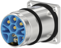 M23 Power panel connector, Circular Connector, Connector, M23, Power