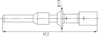 Contacts M40 Hybrid, Circular Connector, Connector, M40, Hybrid