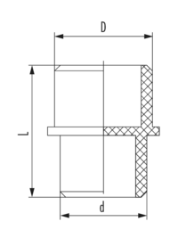 Plug HSK-V, Cable Gland