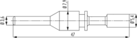 M40 Puissance Contacts, Circular Connector, Connector, M40, Power