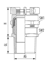 HSK-MZ-Ex-d, Cable Gland