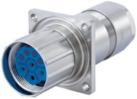 M23 Hybrid Typ 1 Gerätesteckverbinder, M23, Rundsteckverbinder, Steckverbinder, Leistung