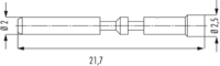 M23 Power contacts, Power, M23, Circular Connector, Connector