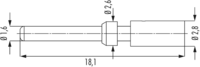 Kontakte M16, M16, M23, Signal, Rundsteckverbinder, Steckverbinder