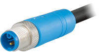 M12 Power umspritzt – Kodierung K – Kupplungssteckverbinder, Rundsteckverbinder, Steckverbinder, M12, Leistung