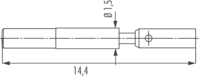 M16 Contacts, M16, M23, Signal, Circular Connector, Connector