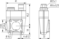 M16/M12 TWINTUS, Rundsteckverbinder, Steckverbinder, M16