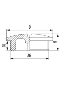 Bouchon V-N-FS, Cable Gland