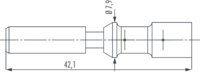 M40 Hybrid Kontakte, Rundsteckverbinder, Steckverbinder, M40, Hybrid