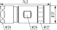 M23 Profinet Connecteur de câble, M23, Circular Connector, Connector