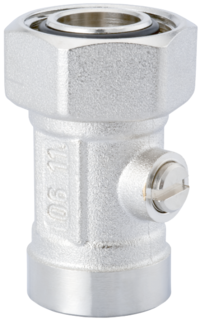 Einzelanschlussarmatur Durchgangsform mit Innengewinde