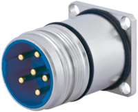 M23 Hybrid Typ 1 Gerätesteckverbinder, M23, Rundsteckverbinder, Steckverbinder, Leistung