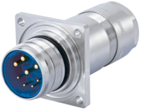 M23 Hybrid Typ 1 Gerätesteckverbinder, M23, Rundsteckverbinder, Steckverbinder, Leistung