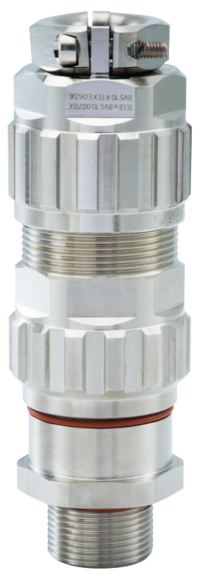 EXIOS +MZ nickel-plated brass, Cable Gland, EXIOS