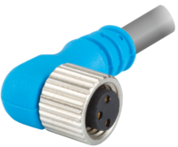 Metric Connector Séries M8 Connecteur de câble - angulaire