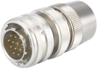 Miniatur Waterproof avec contact de masse Connecteur de câble, Circular Connector, Connector