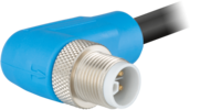 M12 Power umspritzt – Kodierung L – Winkelkupplungssteckverbinder, Rundsteckverbinder, Steckverbinder, M12, Leistung