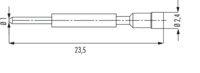 M23 Profinet Kontakte, Rundsteckverbinder, Steckverbinder, M23