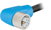 M12 Power umspritzt – Kodierung L – Winkelkabelsteckverbinder, Rundsteckverbinder, Steckverbinder, M12, Leistung