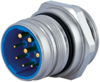 M23 Power panel connector, Circular Connector, Connector, M23, Power