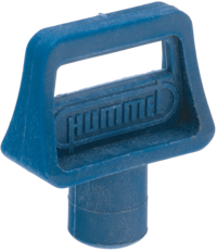 Air bleed key made of plastic