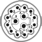 M16 Kontakteinsätze 12+3