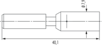 M40 Hybrid Kontakte, Rundsteckverbinder, Steckverbinder, M40, Hybrid