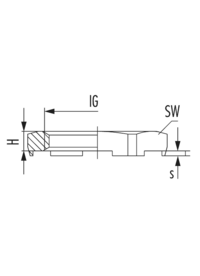 Locknut GM-EMC, Cable Gland, Accessories