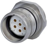 M23 Signal panel connector, Circular Connector, Connector, M23, Signal