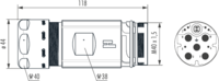 M40 Hybrid Kupplungssteckverbinder