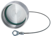 Schutzkappe mit Seil, Rundsteckverbinder, Zubehör