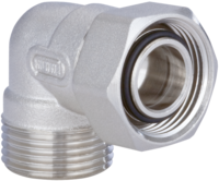 Coupling angle with union nut