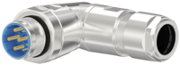 M23 Power right angle coupler connector