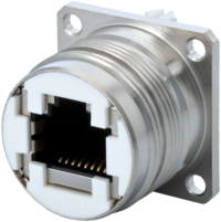 M23 RJ45 Gerätesteckverbinder, Rundsteckverbinder, Steckverbinder, M23