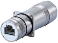 M23 RJ45 panel connector, Circular Connector, Connector, M23