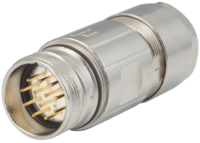 M23 Signal Kupplungssteckverbinder, Rundsteckverbinder, Steckverbinder, M23, Signal