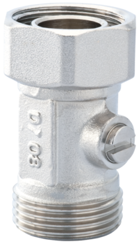 Einzelanschlussarmatur Durchgangsform