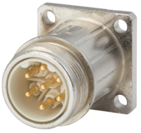 M16 panel connector, Circular Connector, Connector, M16