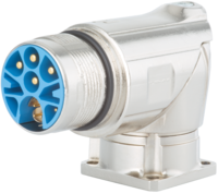 M23 Hybrid Typ 1 Gerätesteckverbinder, M23, Rundsteckverbinder, Steckverbinder, Leistung