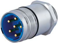 M23 Power panel connector, Circular Connector, Connector, M23, Power