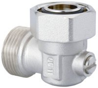 Single-connection fitting corner type