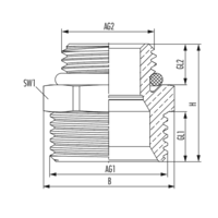 Connector nipple