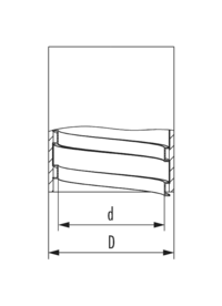 Metall-Schlauch Pro B, Kabelverschraubung