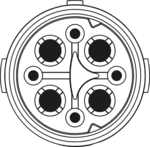 M16 Kontakteinsätze 4+4 / 4+3+PE