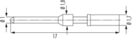 Kontakte M16, M16, M23, Signal, Rundsteckverbinder, Steckverbinder