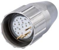 Bus end connector, Circular Connector, Connector, M23, Signal