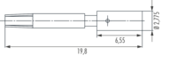 M12 Power Kontakte, Leistung, M12, Rundsteckverbinder, Steckverbinder