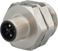 M12 Power Gerätesteckverbinder, Rundsteckverbinder, Steckverbinder, M12, Leistung