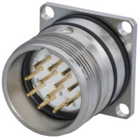 M23 Signal panel connector, Circular Connector, Connector, M23, Signal